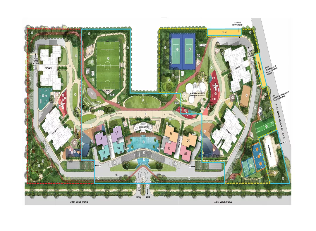 Sobha Sector 63A Master Plan